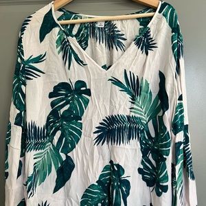 Old Navy Hawaiian Blouse